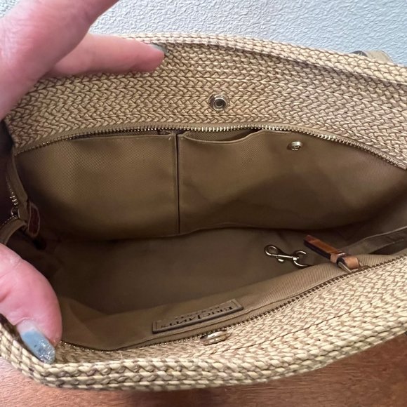 ERIC JAVITS New York Squishee  Bag Natural - Picture 8 of 11